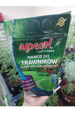 Добриво для ГАЗОНІВ Hortifoska 1 кг Agrecol (гранульоване)