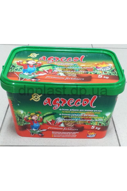Добриво ОСІННЄ для ХВОЙНИХ 5 кг Agrecol (гранульоване)