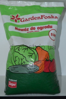 Удобрение для ОГОРОДА 5 кг TARGET Gardenfoska (гранулированное)