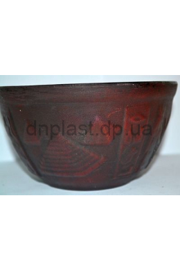 Горшок цветочный Рельефный (номер 1, Этно)